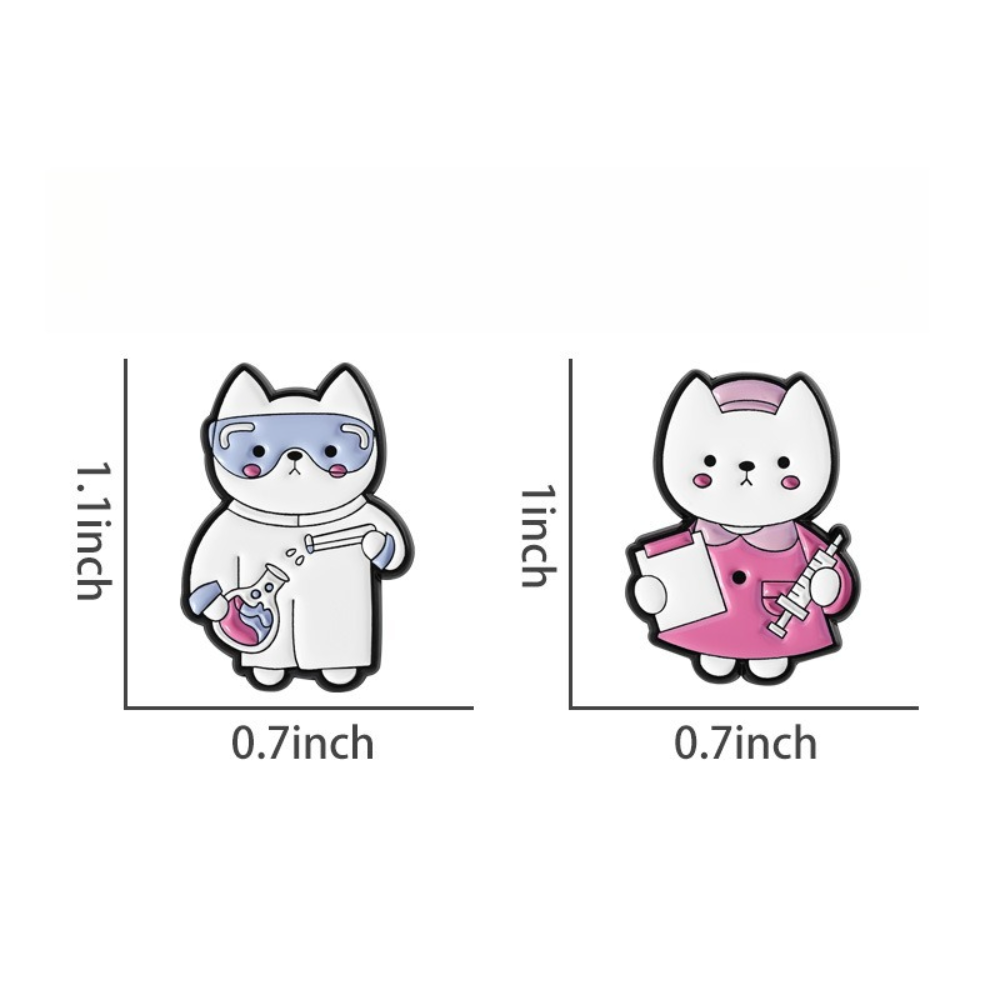 Broche chat mignon pour infirm - Medical Lab Images avis et prix