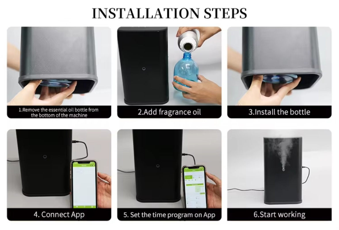 Diffuseur Humidificateur WiFi  - Nebulizer Machine avis et prix